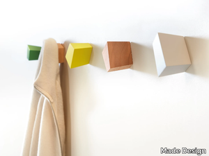 TREVISO - Wall-mounted wooden coat rack _ Made Design