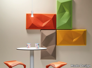 VEVEY ACOUSTIC - Polyester Acoustic wall panel _ Made Design