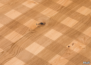 OAK COUNTRY CARVING CHECK I - NATURAL - Oak wall/floor tiles _ Mafi