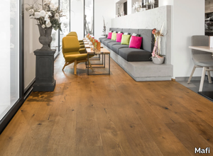 OAK COUNTRY VULCANO MED. - NATURAL OIL - Oak flooring _ Mafi