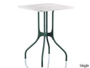 MILÀ - Square Carrara marble table _ Magis