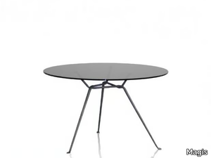 OFFICINA - Round crystal table _ Magis