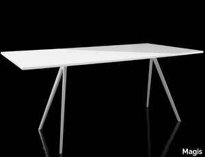 BAGUETTE - Rectangular MDF table _ Magis