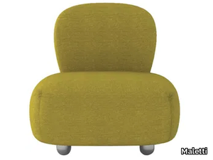 OUVERTURE - Fabric guest chair _ Maletti