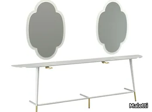 FIORE WALL 2P - Workstation for hairdresser _ Maletti