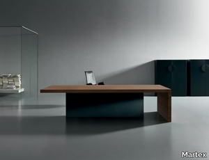 KYO - Rectangular wooden office desk _ Martex