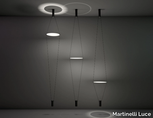 COASSIALE - LED aluminium pendant lamp _ Martinelli Luce