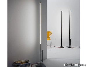 COLIBRÌ - LED Anodized aluminium floor lamp _ Martinelli Luce