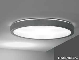 LUNA - LED methacrylate ceiling lamp _ Martinelli Luce