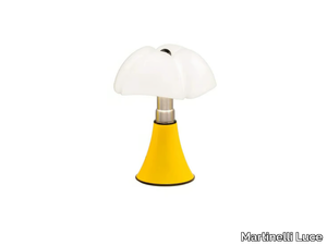 MINIPIPISTRELLO POP - Steel table lamp and methacrylate lampshade _ Martinelli Luce