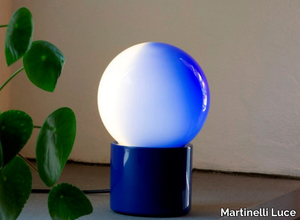 PULCE - Opal glass table lamp _ Martinelli Luce