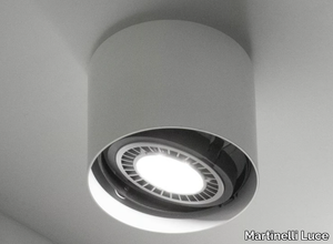 EYE SINGLE - Adjustable ceiling aluminium spotlight _ Martinelli Luce