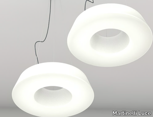 CIRCULAR POL XS - LED polyethylene pendant lamp _ Martinelli Luce