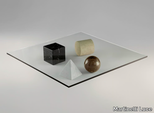 METAFORA - Low square coffee table _ Martinelli Luce