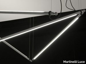 COLIBRÌ - LED aluminium pendant lamp _ Martinelli Luce