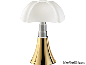 PIPISTRELLO 50 years - Height-adjustable table lamp _ Martinelli Luce