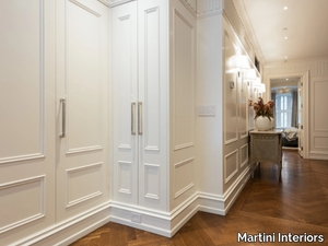 CUSTOM - Solid wood boiserie / wardrobe _ Martini Interiors