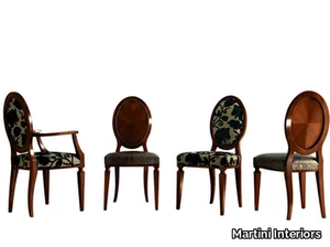 MERYL - Medallion fabric chair _ Martini Interiors