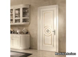 BORROMINI - Hinged wooden door _ Martini Interiors