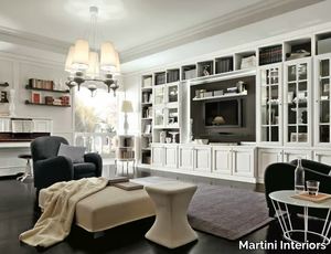 CONVIVIO - Custom storage wall _ Martini Interiors