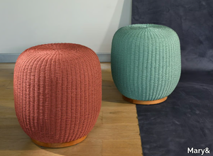 RAIN - Round pouf _ Mary&