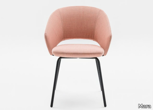 ICON 7000 - Upholstered fabric chair with armrests _ Mara