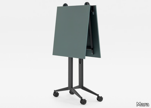 TIMMY LIBRO H1050 - Folding laminate high table with castors _ Mara