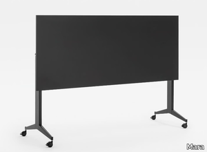 TIMMY TILTING H1050 - Rectangular laminate office desk with flip-top _ Mara