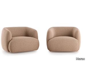 ALAND - Fabric armchair with armrests _ Marac