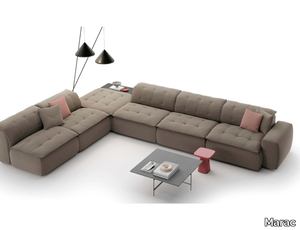 CLOUD - Corner sectional tufted fabric sofa _ Marac