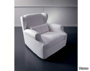 BIG EDUARD - Fabric armchair with armrests _ Marac