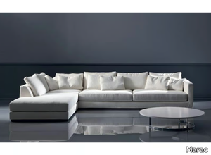 TANGO - Fabric sofa with chaise longue _ Marac