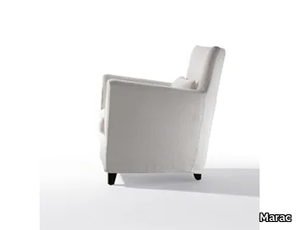 MORGANA - Fabric armchair with armrests _ Marac