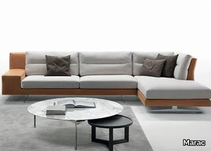 TALETE - Fabric sofa with chaise longue _ Marac