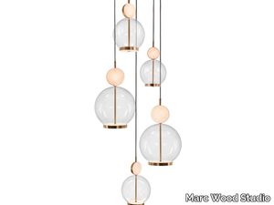 ROSA CLUSTER 5 - LED pendant lamp _ Marc Wood Studio