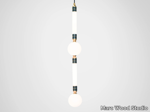 GREENSTONE LARGE - LED pendant lamp _ Marc Wood Studio