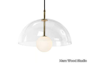 DECO PENDANT - LED glass pendant lamp _ Marc Wood Studio