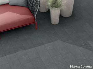 VIE DELLA PIETRA GALASSIA - Porcelain stoneware outdoor floor tiles with stone effect _ Marca Corona