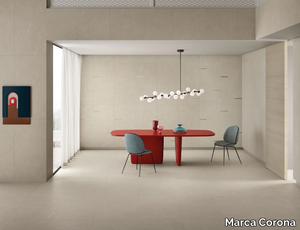 ARKISTONE IVORY - Porcelain stoneware wall/floor tiles with stone effect _ Marca Corona