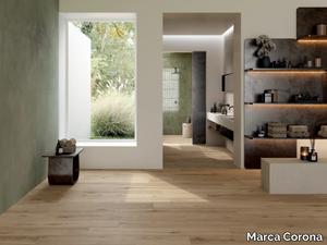 ELISIR ROYAL BEIGE - Porcelain stoneware wall/floor tiles with wood effect _ Marca Corona