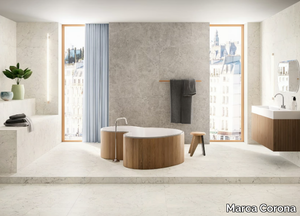 FOYER JOY - Porcelain stoneware wall/floor tiles with marble effect _ Marca Corona