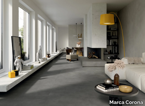 MULTIFORME CARBONE - Porcelain stoneware wall/floor tiles _ Marca Corona