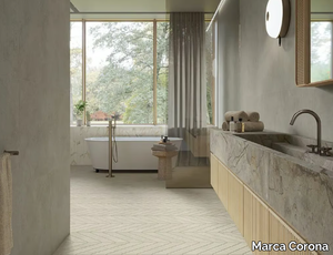 ARKIGEO LUCE - Porcelain stoneware wall/floor tiles with stone effect _ Marca Corona