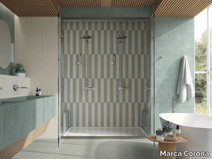 LONGARINE BRIO BETULLA - Porcelain stoneware wall/floor tiles _ Marca Corona