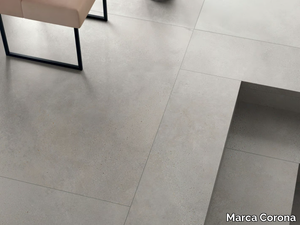 PHASE GREY - Porcelain stoneware wall/floor tiles with concrete effect _ Marca Corona