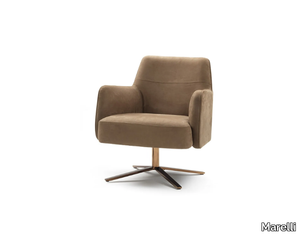 CLIPPER - Swivel armchair with armrests _ Marelli