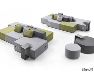 LOUNGE - Modular sectional sofa _ Marelli