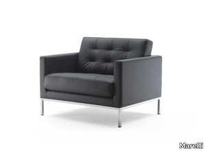 LEWIS - Armchair with armrests _ Marelli