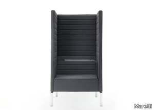 STRIPES - Swivel armchair high-back _ Marelli