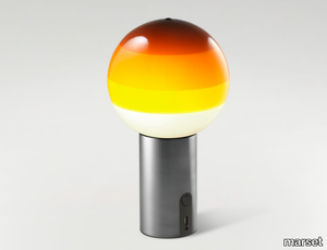 DIPPING PORTABLE - LED cordless blown glass table lamp _ Marset